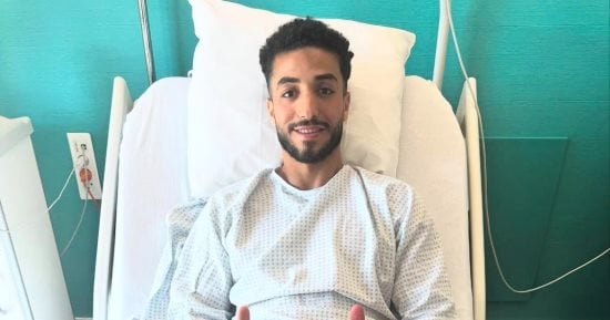 محمد عبد المنعم يعلن إجراء جراحة ناجحة للرباط الصليبى.. ويعلق: الحمد لله – مصرنا