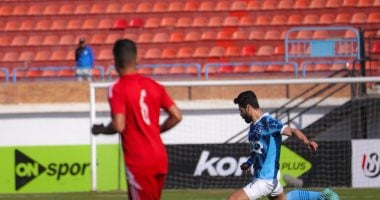 محمود أوكا يسجل هدف التعادل لـ حرس الحدود أمام بيراميدز –  مصرنا