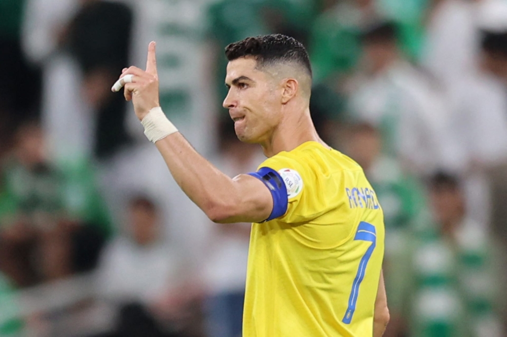رد فعل غاضب من كريستيانو رونالدو بعد هدف كاواساكي في النصر.. ماذا فعل؟