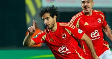 محمد هانى يسجل الهدف الخامس للأهلى فى شباك حرس الحدود – مصرنا