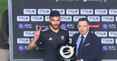 حامد حمدان رجل مباراة الأهلي وبتروجت فى الدوري –  مصرنا