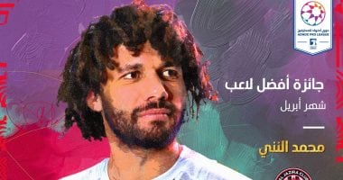 محمد النني لاعب الشهر فى الدوري الإماراتي – مصرنا