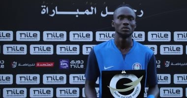 صامويل أمادى يحصد جائزة أفضل لاعب في مباراة سموحة والإسماعيلى – مصرنا