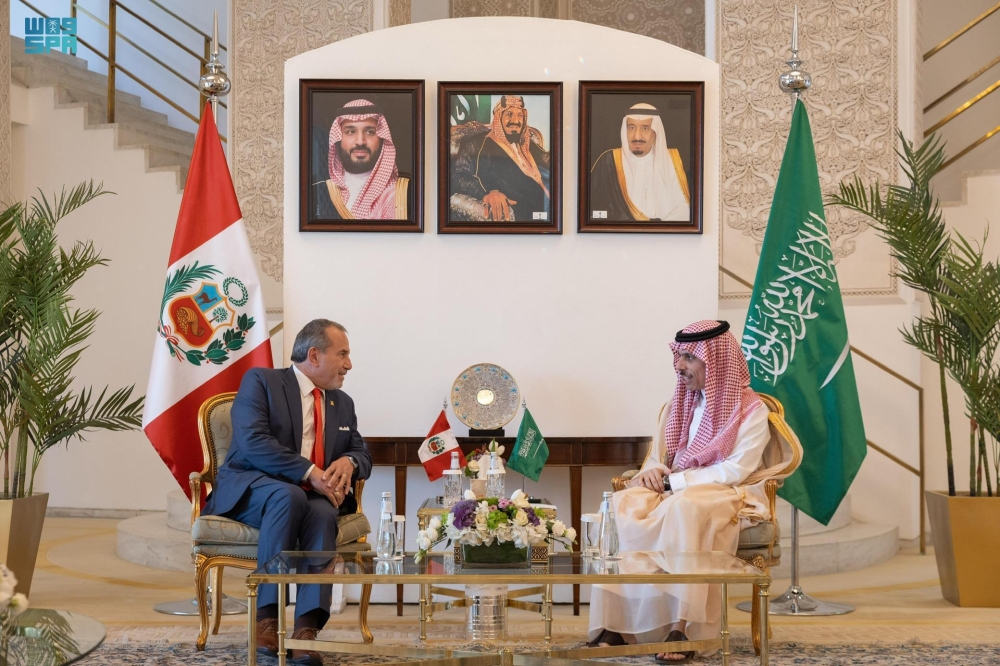 وزير الخارجية يناقش المستجدات الدولية مع نظيره البيروفي