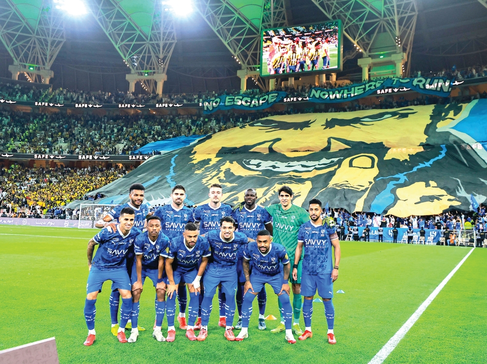 ثلاثي الهلال مهدد بالغياب عن مباراة العروبة