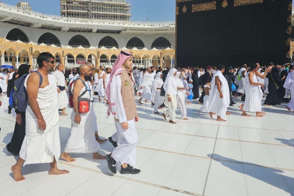 تفعيل برنامج “التطويف المركزي” يخدم 13 ألف حاجًا بموسم حج 1446هـ