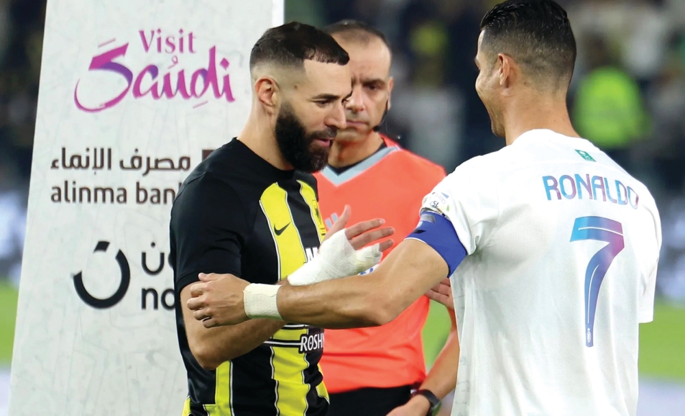 بنزيما ضد رونالدو.. قصة 7 مواجهات سابقة قبل كلاسيكو النصر والاتحاد