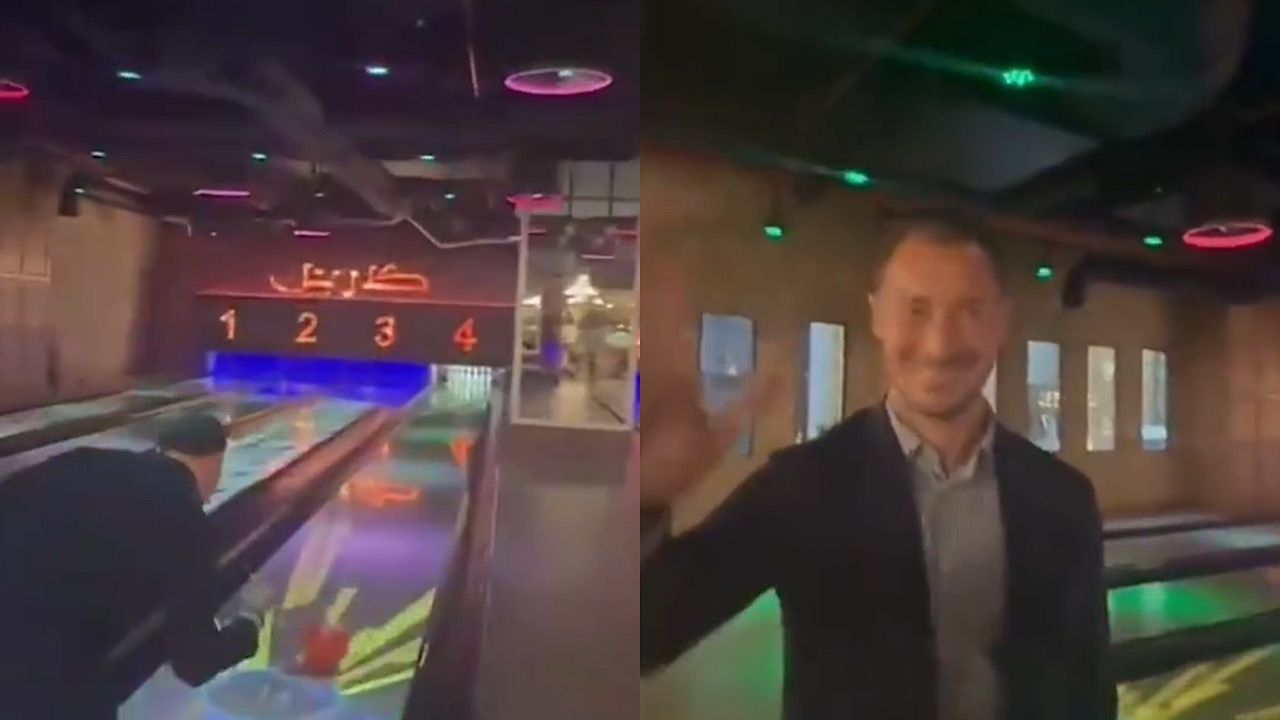 يايسله يلعب البولينج بحماس ويلمح بإيقاع جميع الخصوم .. فيديو