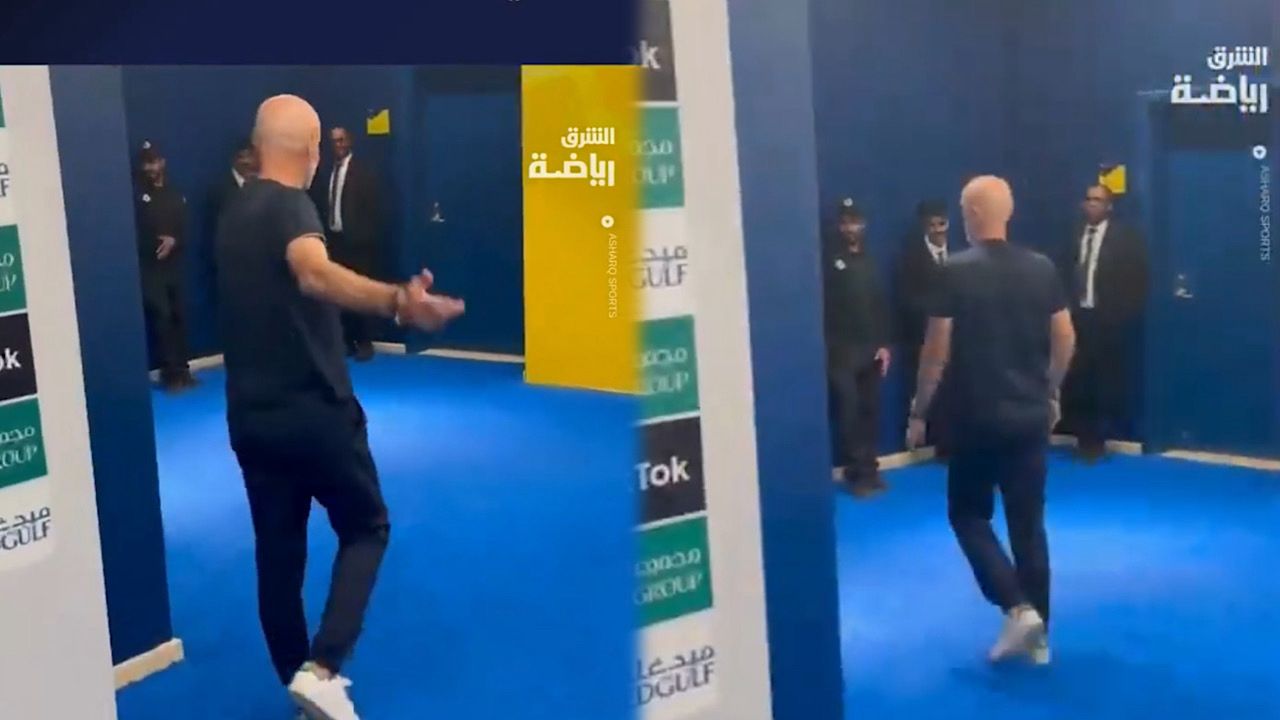 بيولي يبدي غضبه من وسائل الاعلام ويرفض إجراء لقاء معهم.. فيديو