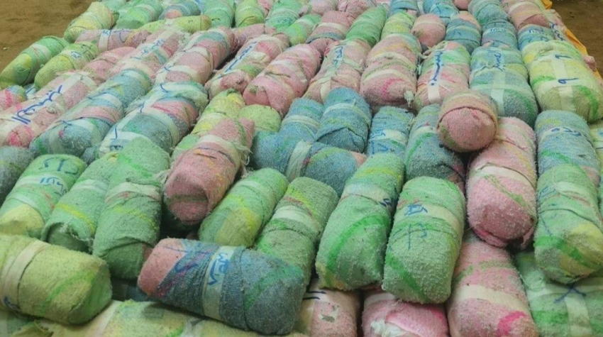 القبض على 5 مخالفين لتهريبهم 306 كيلو قات في جازان