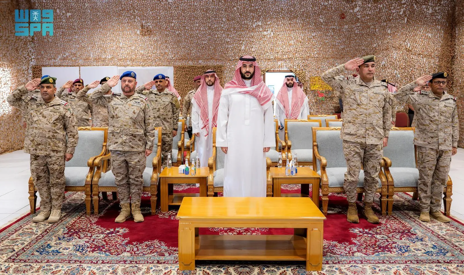 خالد بن سلمان يشهد تمرين “النخبة” في وزارة الدفاع